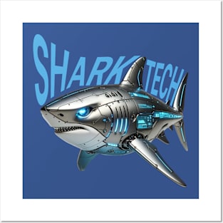 Shark Tech Posters and Art